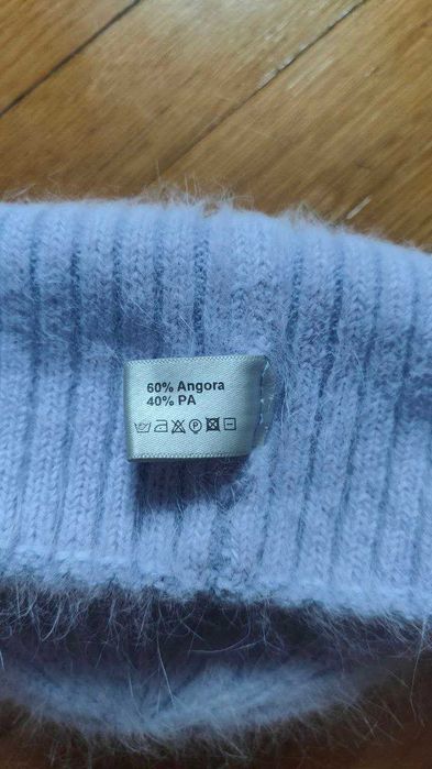 Женская ангоровая шапка / Жіноча ангорова шапка