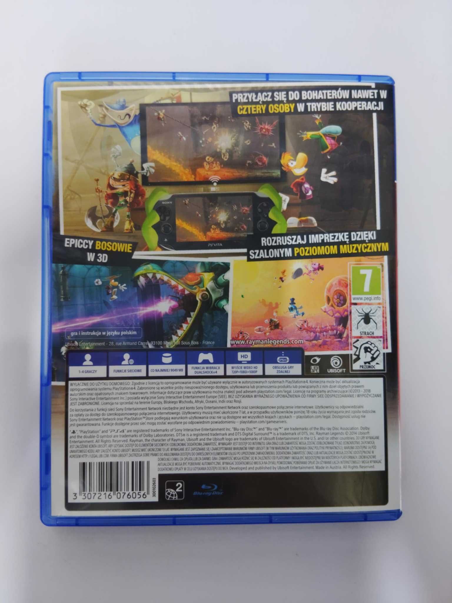 Rayman Legends PS4 Polski dubbing w grze