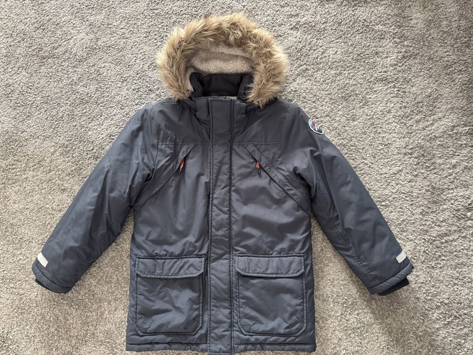 Kurtka parka chłopięca H&M roz. 134