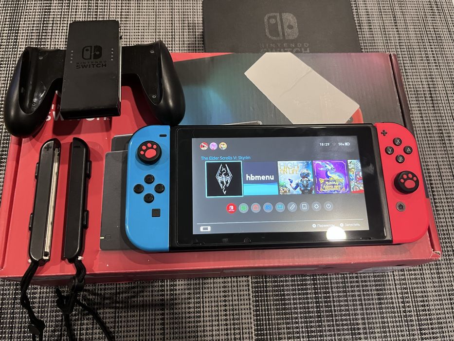 Nintendo switch k€fir v2 128 гб