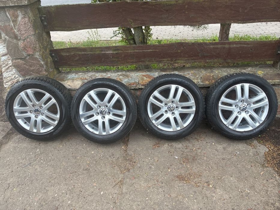 Vw FELGI ALUMINIOWE 205/55  R16  KOMPLET ET50 6,5J 5x112 4szt