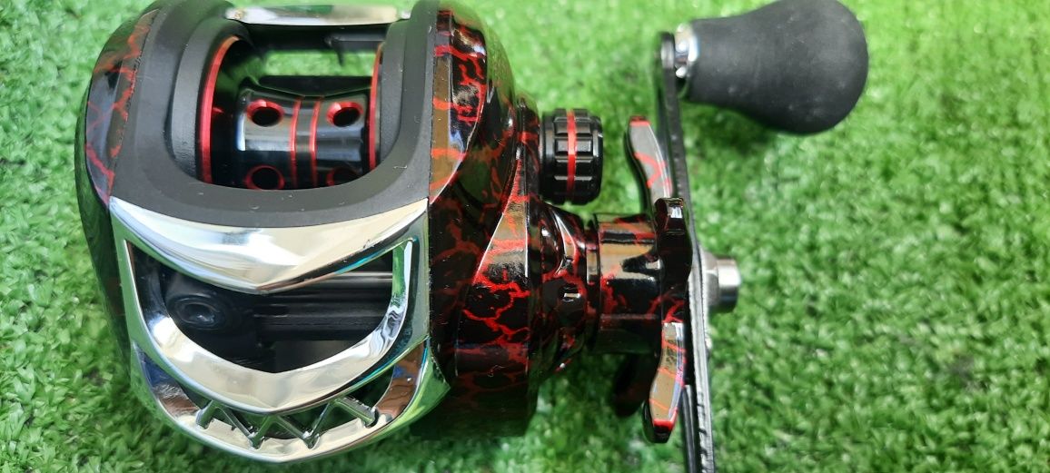 Multiplikator wędkarski baitcasting nowy wygrany na zawodach