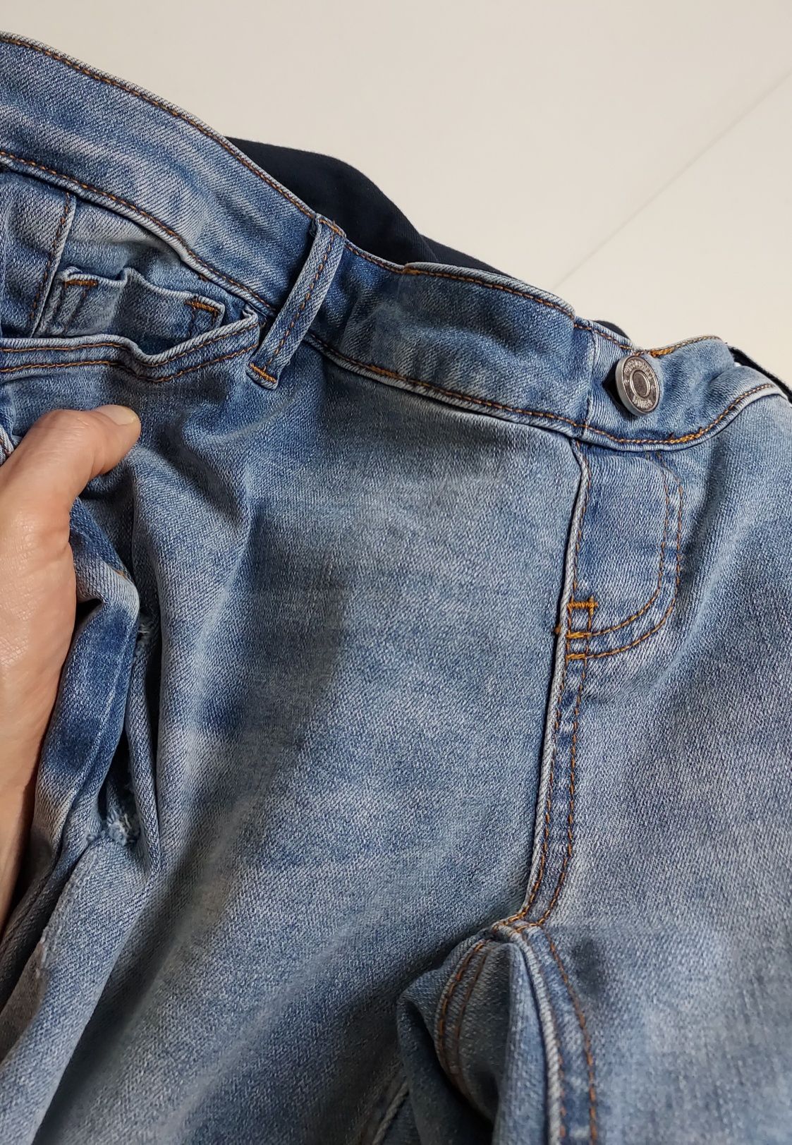 Missguided Maternity_jeansy ciążowe__38/M L72cm
