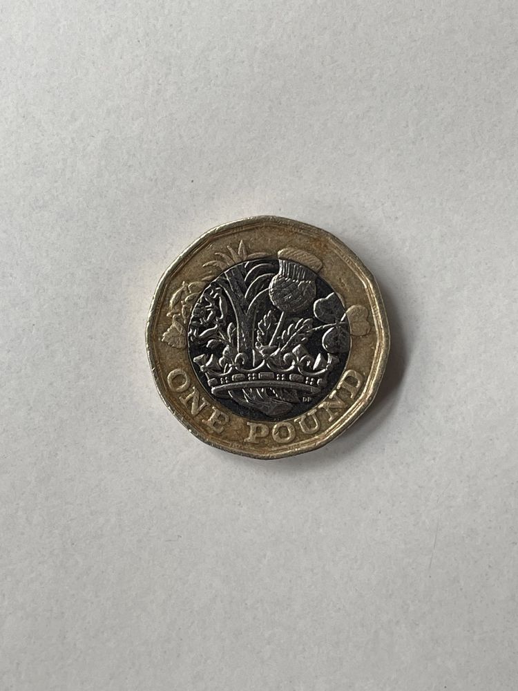 Moeda para colecionadores one pound Elizabeth II D Greg . F D 2016
