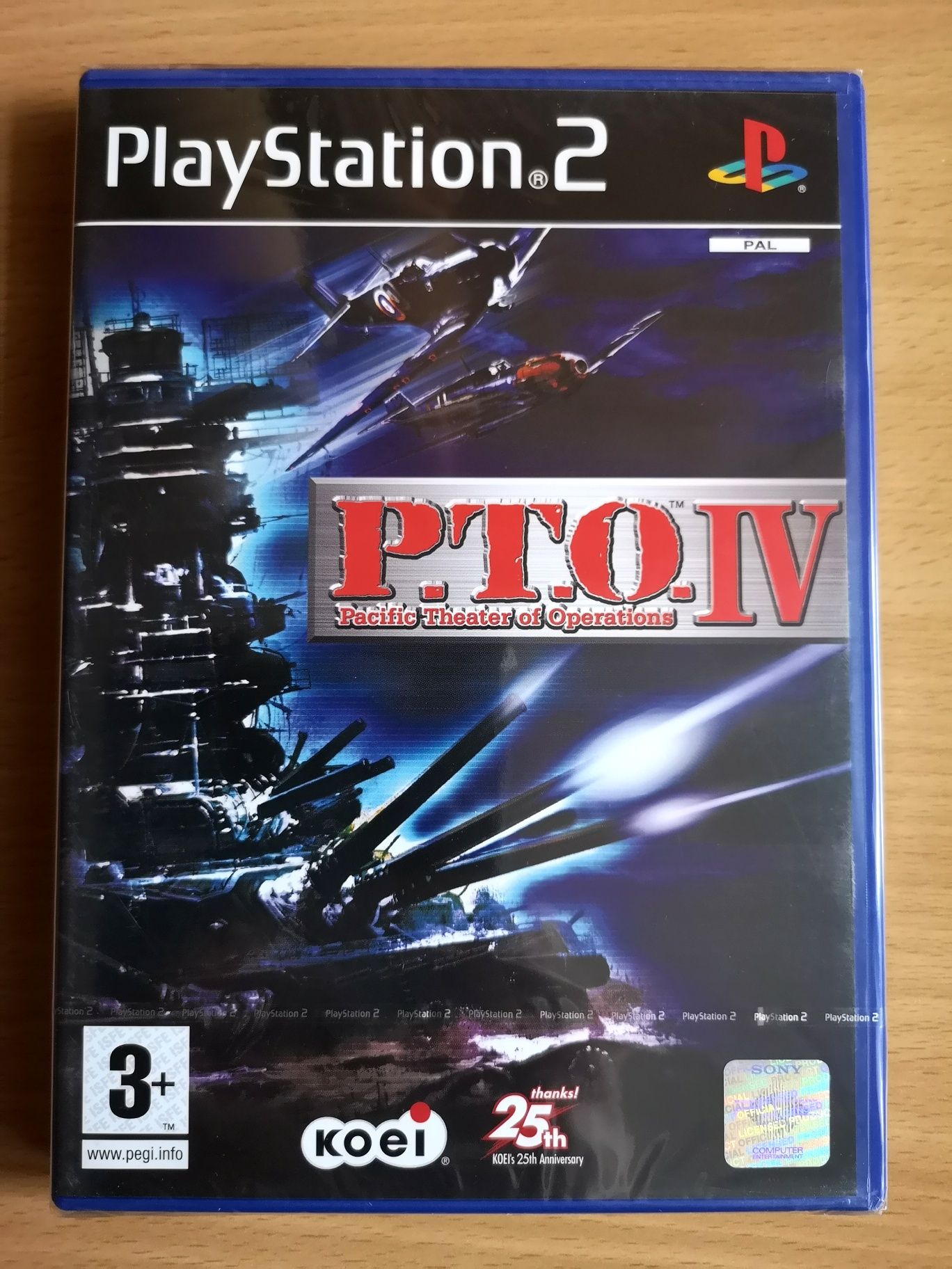 Nowa! gra ps2 p.t.o. 4 pacific theatre of operation playstation 2