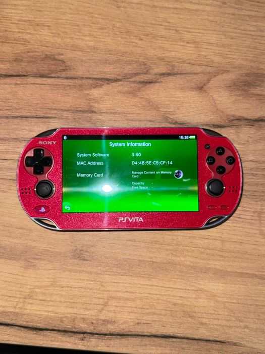 Konsola PS Vita 1000 OLED Playstation soul sacrifice limited edition