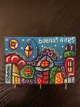 wieszak na klucze Buenos Aires ręcznie robiony Argentyna