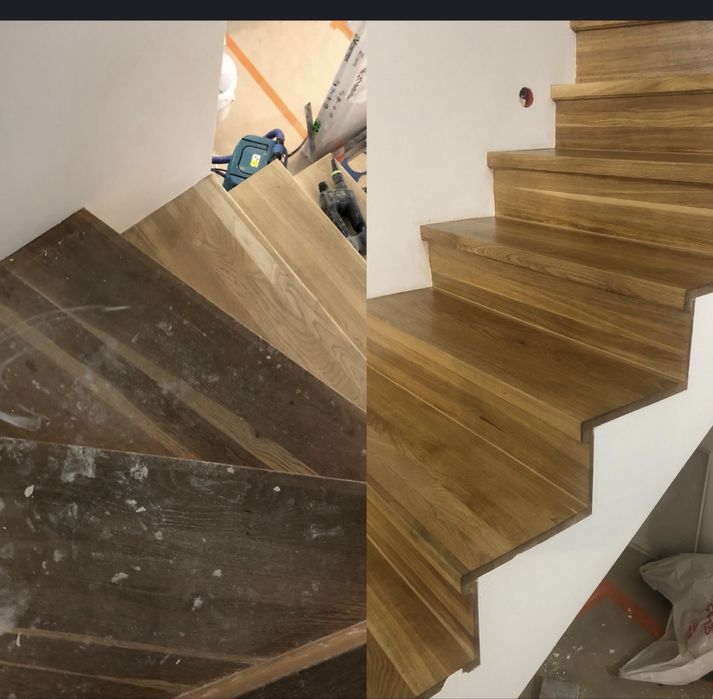 Cyklinowanie bezpyłowe, układanie parkietu renowacja tarasów i schodów