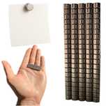Magnesy neodymowe 3x2 mm 100 sztuk walcowe okrągłe MOCNE super CENA