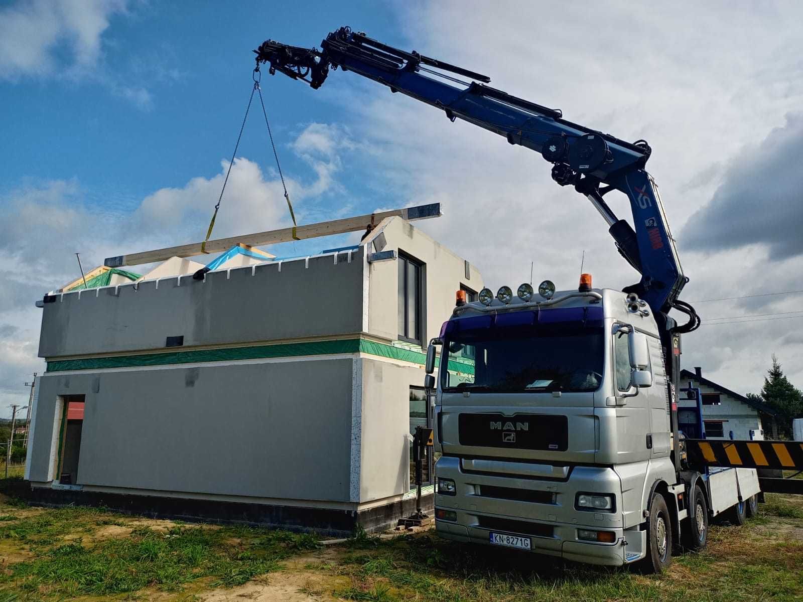 Wynajem dźwig 30-130 ton, podnośnik koszowy zwyżka hds usługi dźwigowe