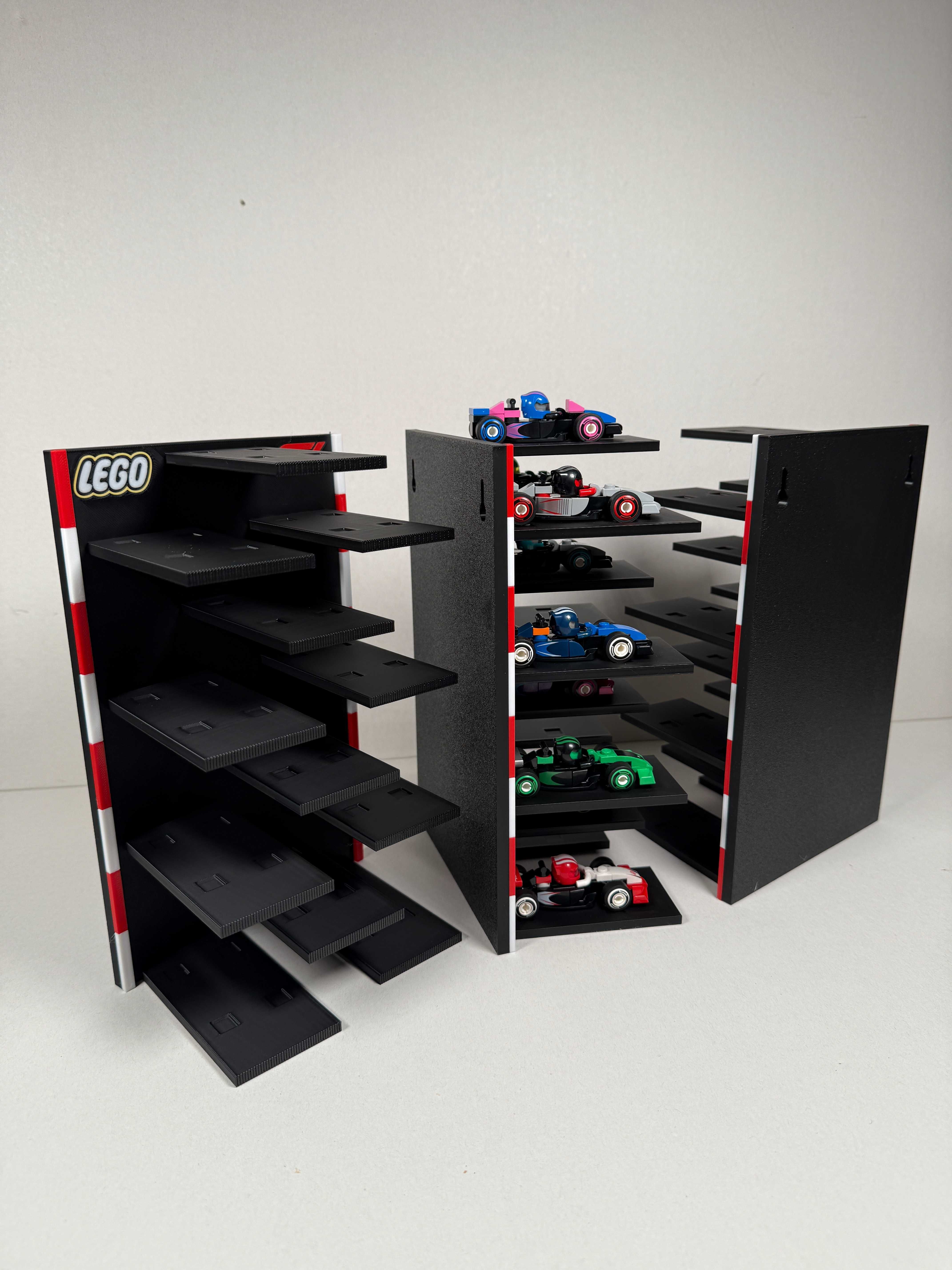 Стенд для 12 LEGO Minifigures F1 Speed ​​Champions (71049) Гараж