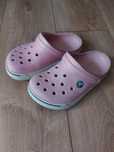 klapki crocs różowe dziecięce
