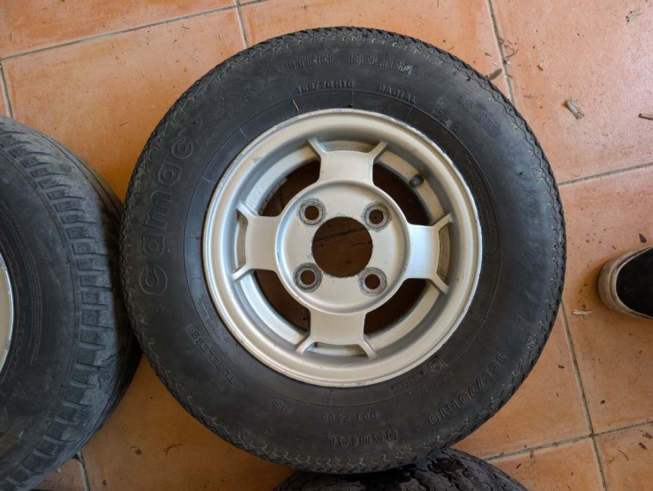 Jantes 10 mini clássico com pneus