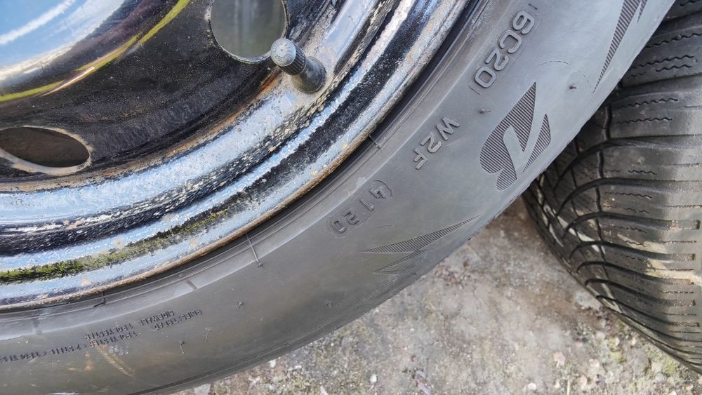 3 pełnowymiarowe koła 205/60/16 Bridgestone 5x114.3 zapas / dojazd / m