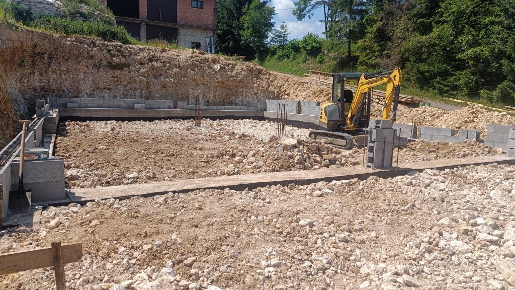 Usługi minikoparka , koparka ,utwardzenie terenu, brukarstwo