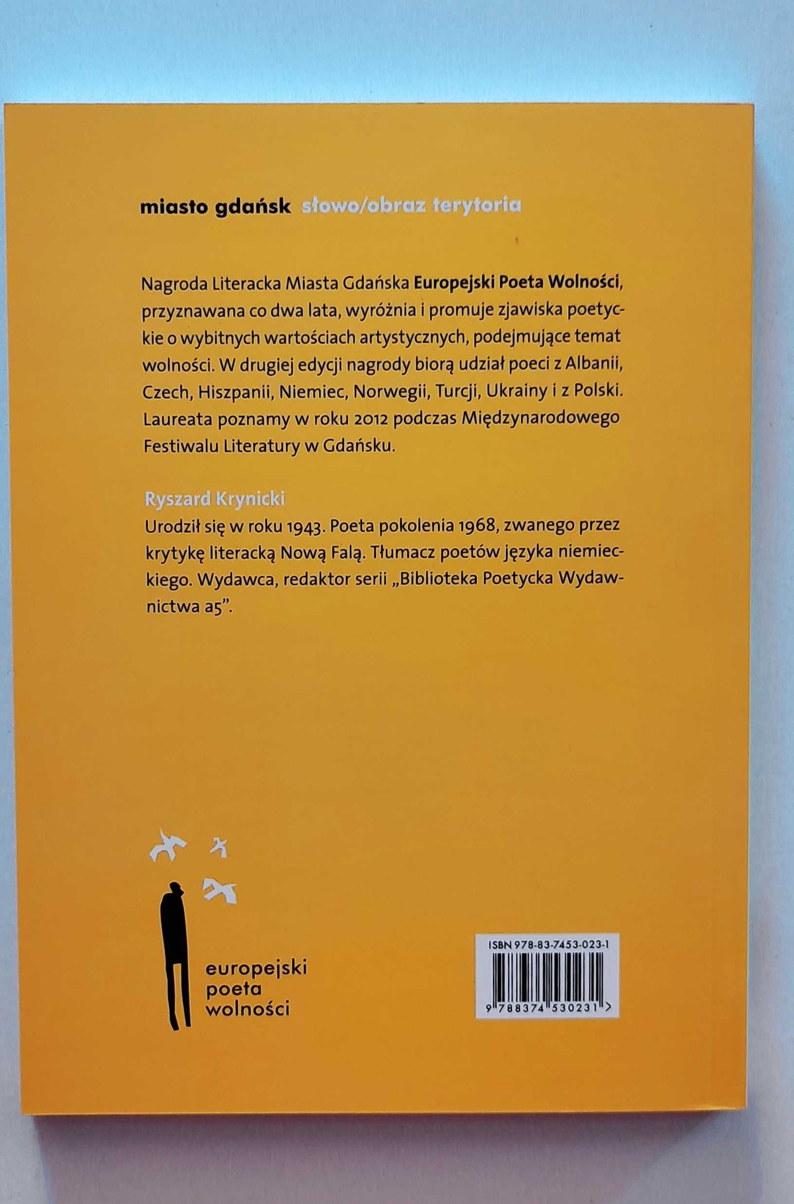 Kamień, szron, Ryszard Krynicki