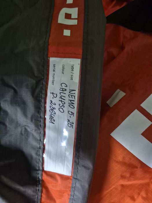 Paralotnia , skrzydlo Dudek Nemo 5  roz. 25