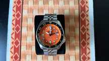 Seiko 5 sports GMT Mikan Orange