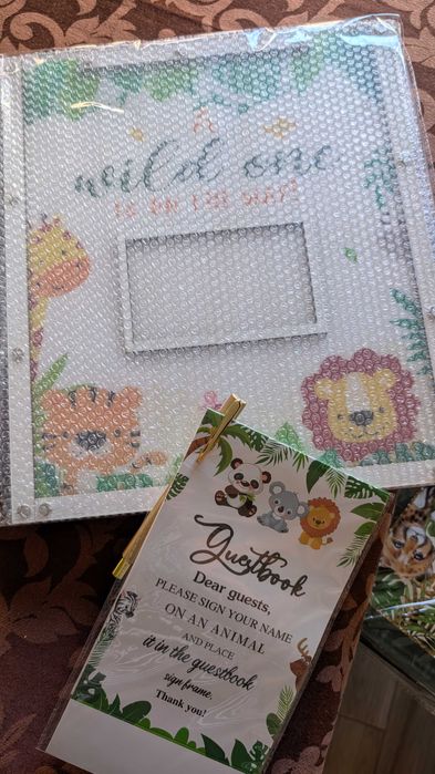 Decoração Baby Shower Menino - Animais Selvagens