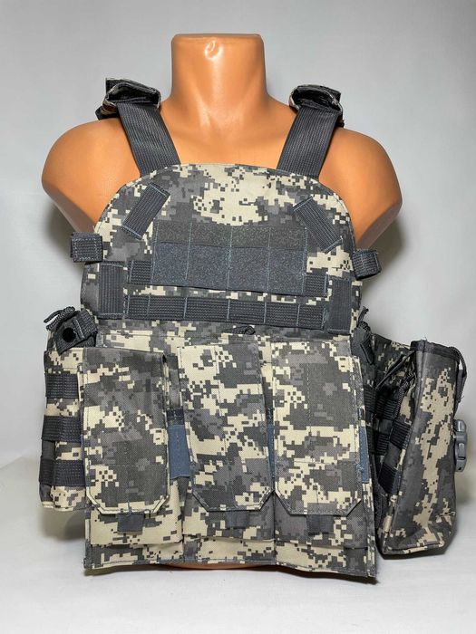 2 KAMIZELKA TAKTYCZNA ochronna na wkłady balistyczne