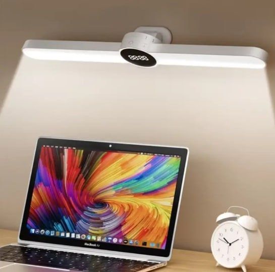 Світлодіодна лампа Led-лампа 55см Підвісна лампа з годинником 5режимів