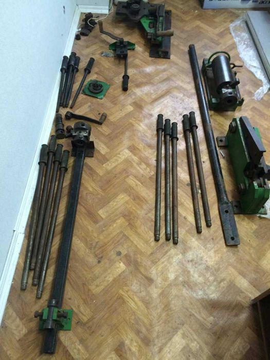 Ручний професійний станок Металлкрафт для вальцювання, згинання