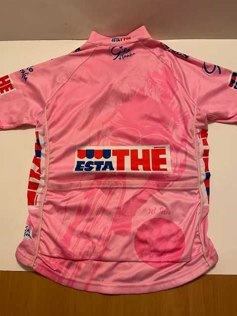 Koszulka kolarska lidera Giro d'Italia retro SMS Santini rozmiar M