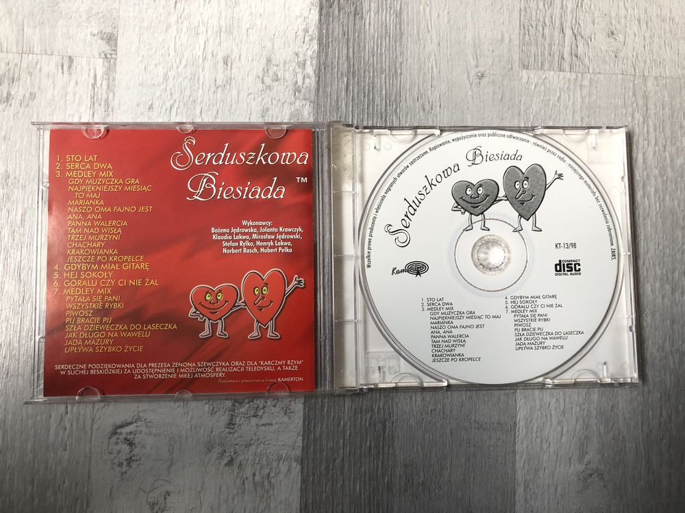 „Serduszkowa Biesiada” płyta CD