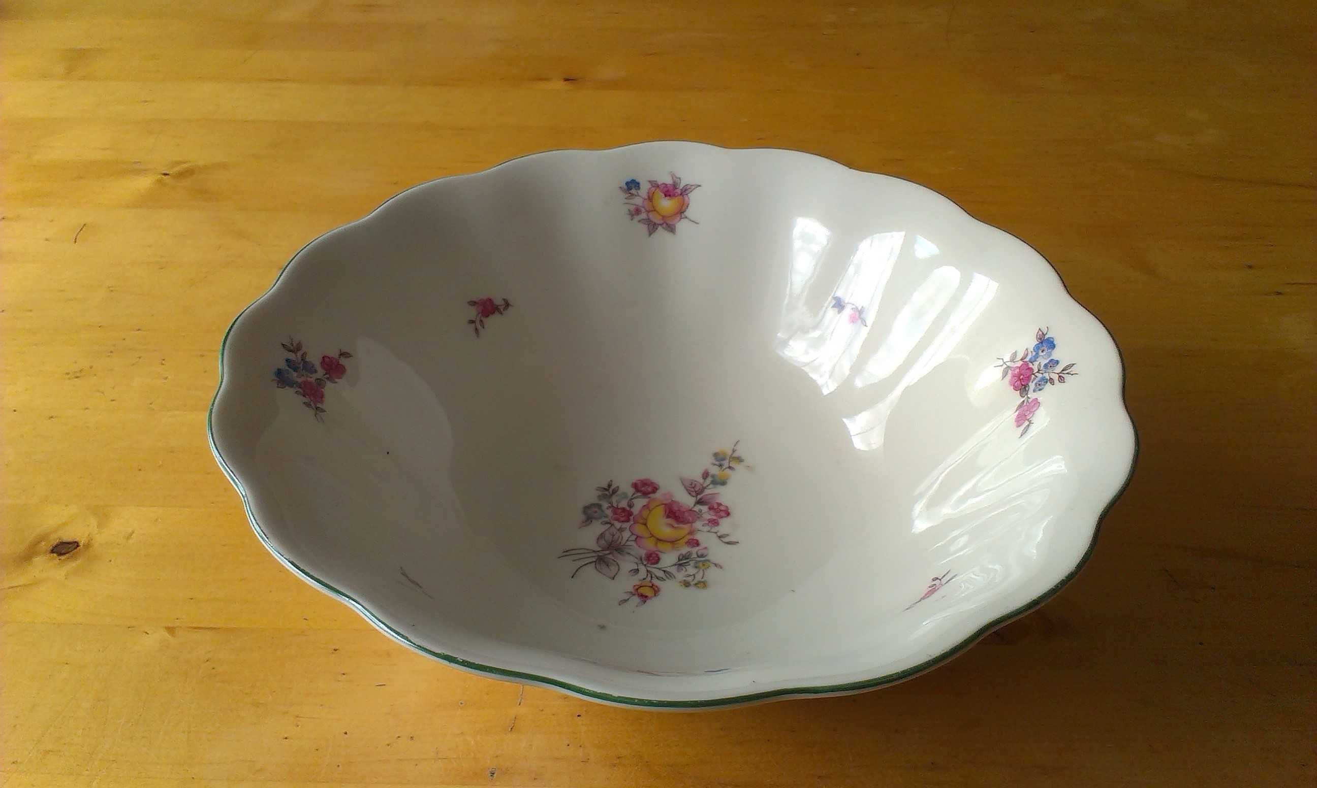 Misa porcelanowa / salaterka Koenigszelt, Jaworzyna Śl. wczesny PRL.