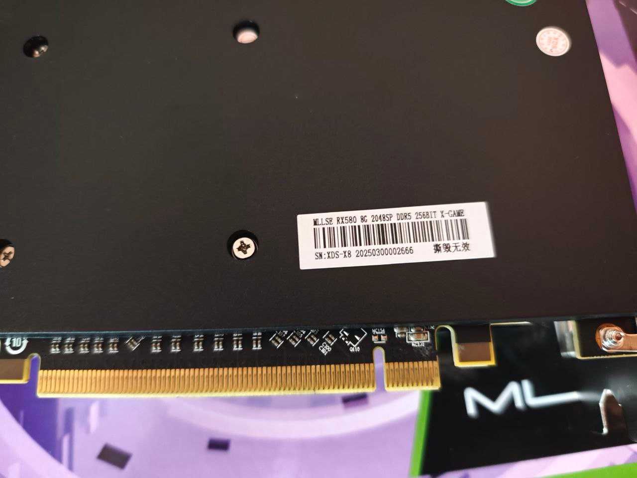 Нова ігрова Відеокарта AMD Radeon RX580