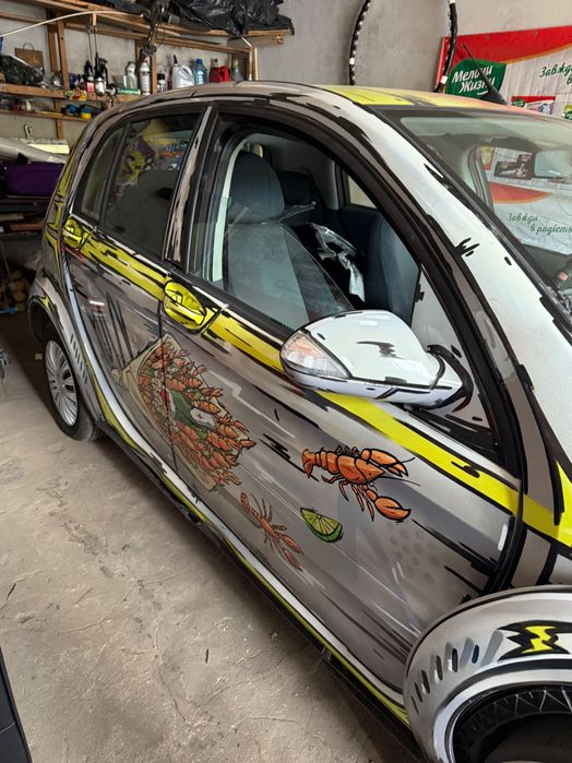 Smart ForFour після ДТП 2004 року