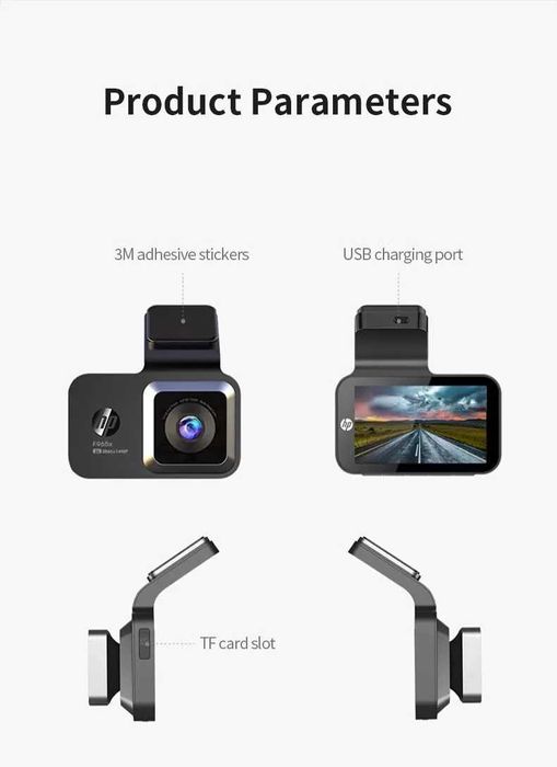 ‼️ NEW ‼️ Автомобільний відеореєстратор Hewlett-Packard HP F965W