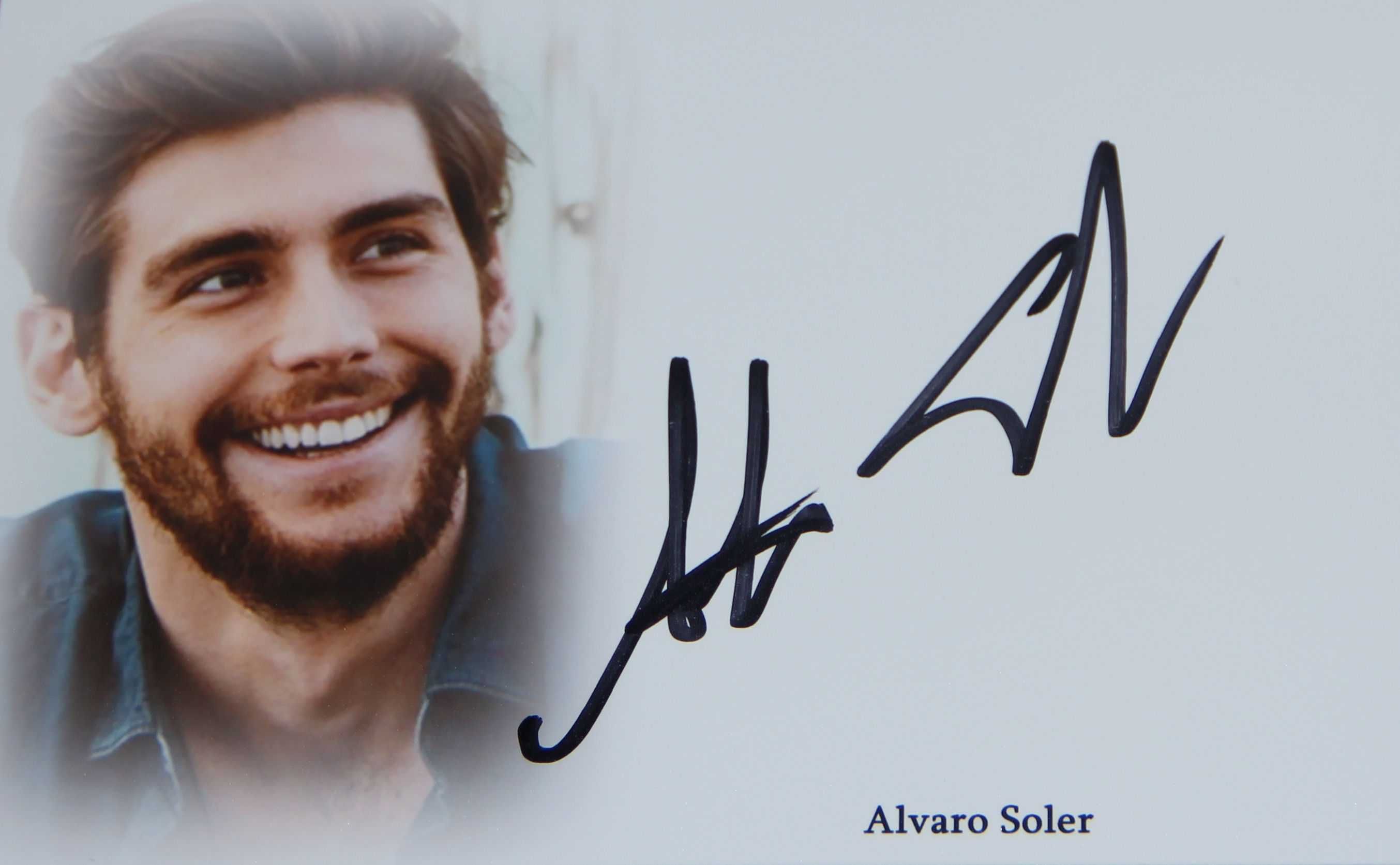 Alvaro Soler - oryginalny autograf 10x15 cm