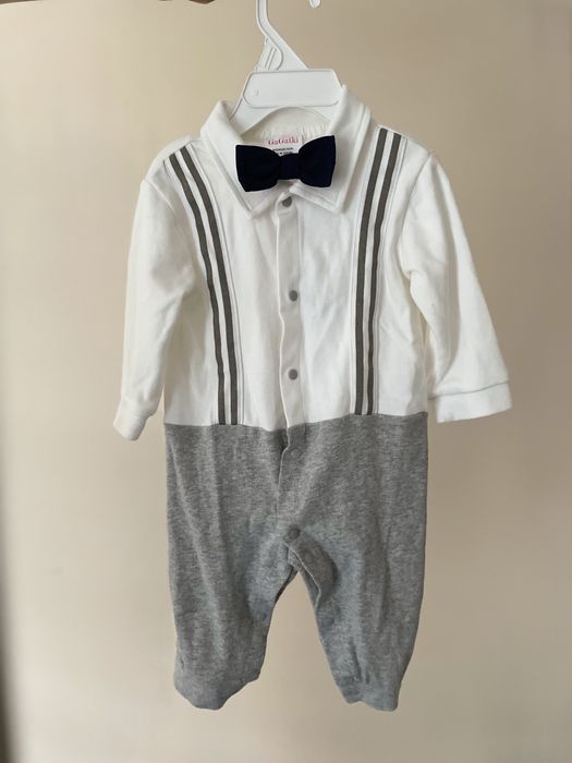 Elegancki pajacyk na chrzest lub inną okazję 68