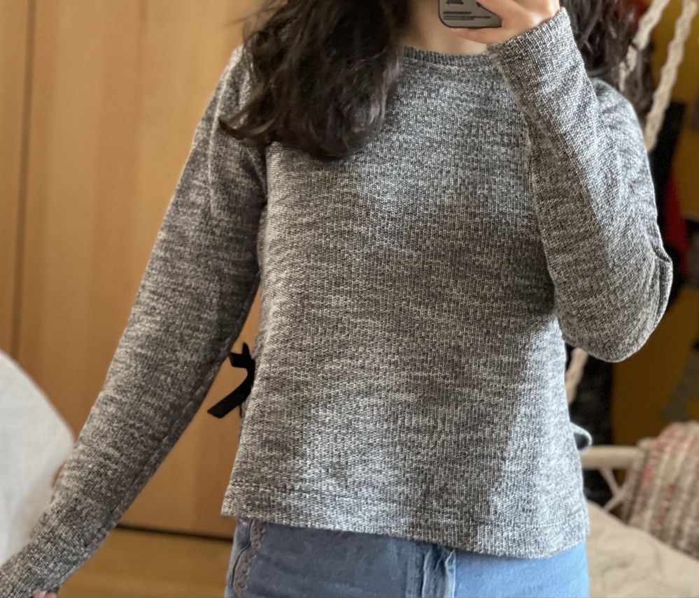 Camisola com laço