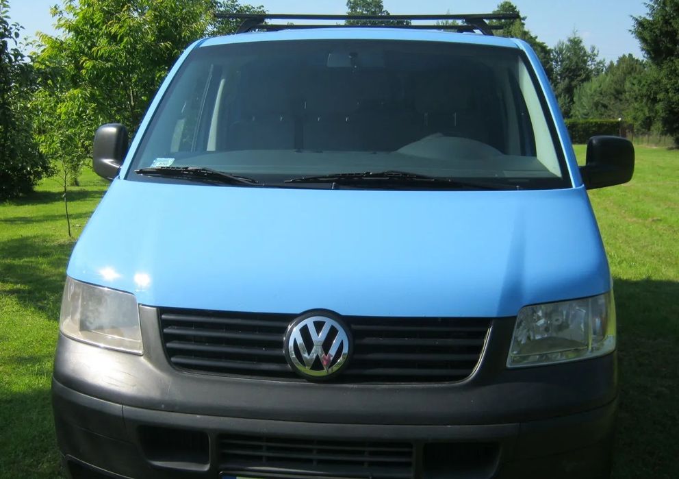 Volkswagen Transporter VW T5 1.9 TDI DOKA krajowy brygadówka 6 osobowy BAUTEX