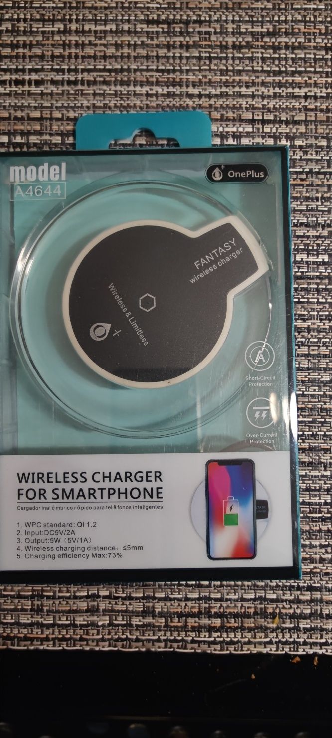 Carregador rápido wireless charge para android e iphone