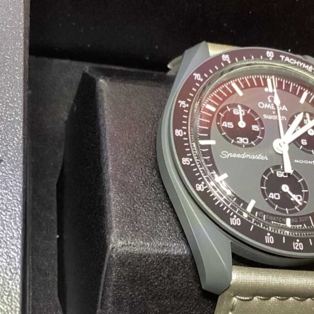 Omega x Swatch SO33A100 Mercury - Kosmiczny Zegar w Limitowanej Edycji