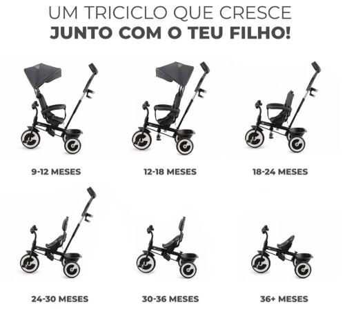 Triciclo KINDERKRAFT  (6 em 1)