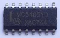 Мікросхема MC34051D 34051 MC34051 MC34074D 34074 MC34074