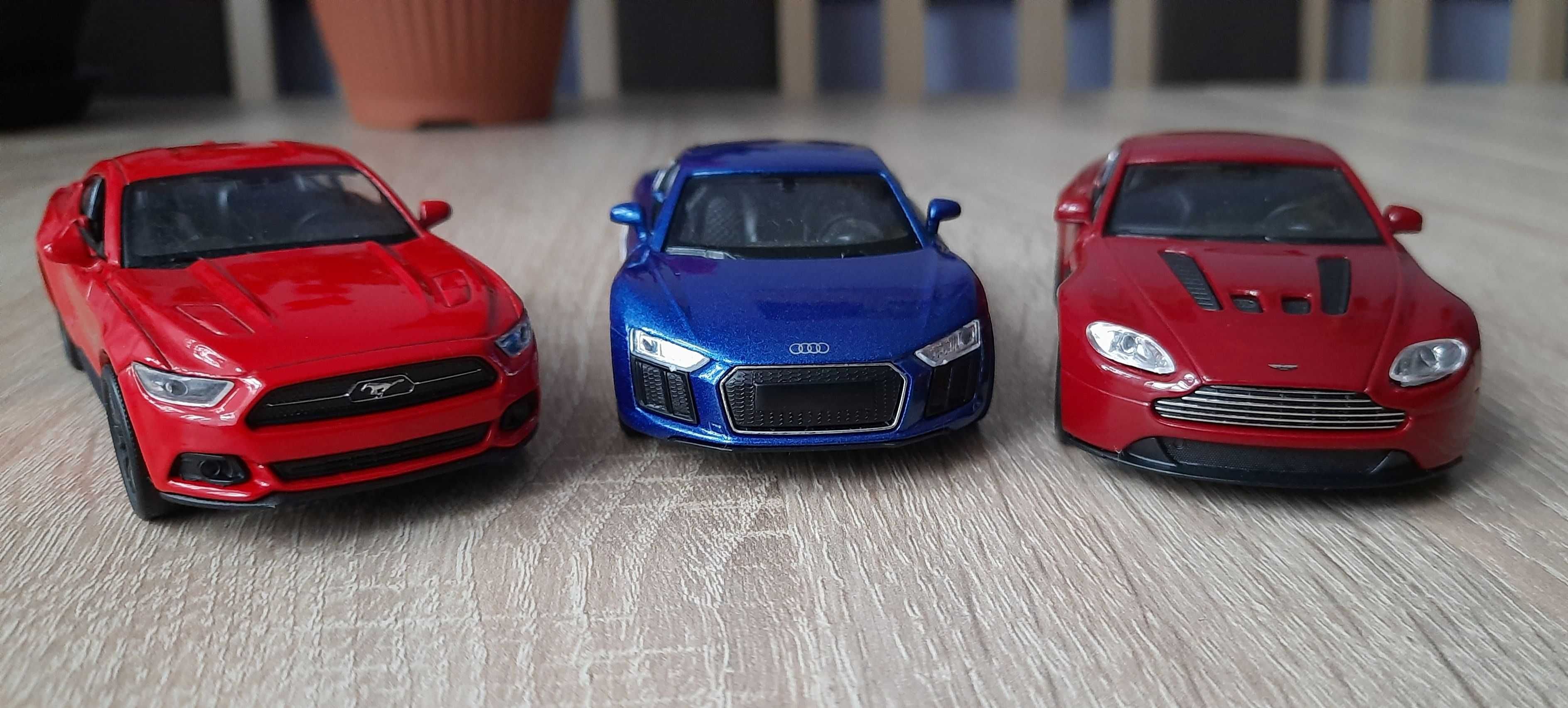 Aston, Audi i Ford sportowe modele w skali 1:34 Welly