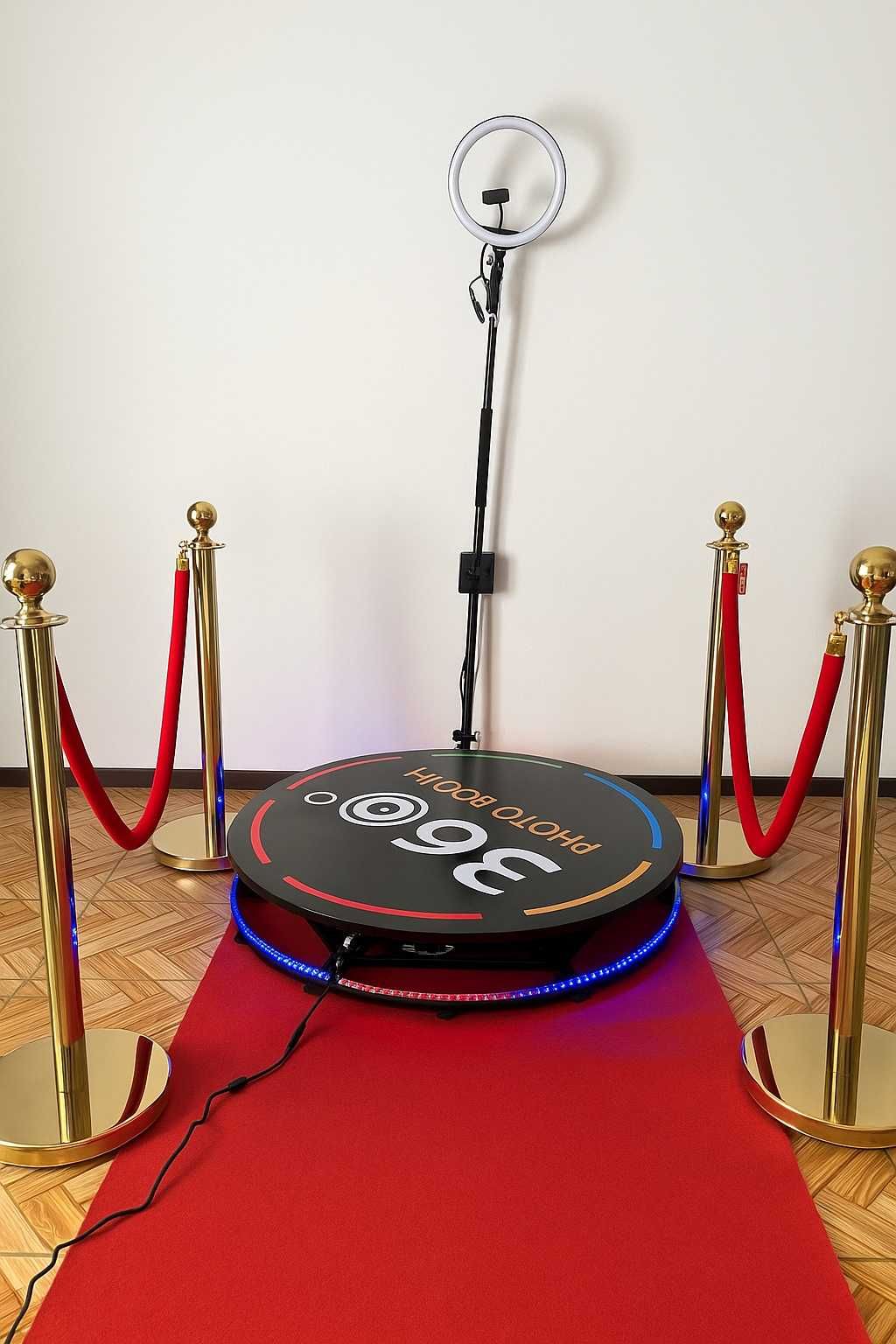 Aluger de plataforma Videobooth 360°