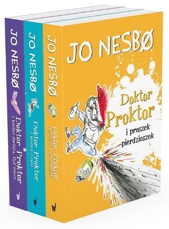 Pakiet Doktor Proktor. Tomy 1-3 Jo Nesbo Dolnośląskie
