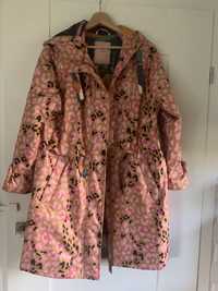 Femi Stories kurtka parka Bano S oversize pasuje na M L 40 36 leopard