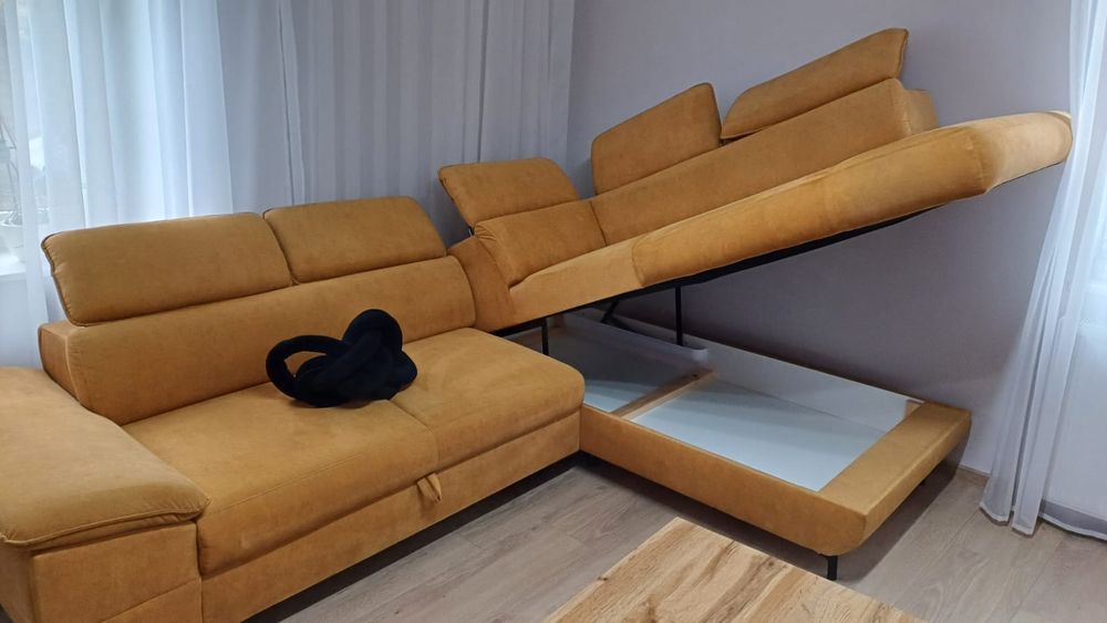 Narożnik z funkcją spania