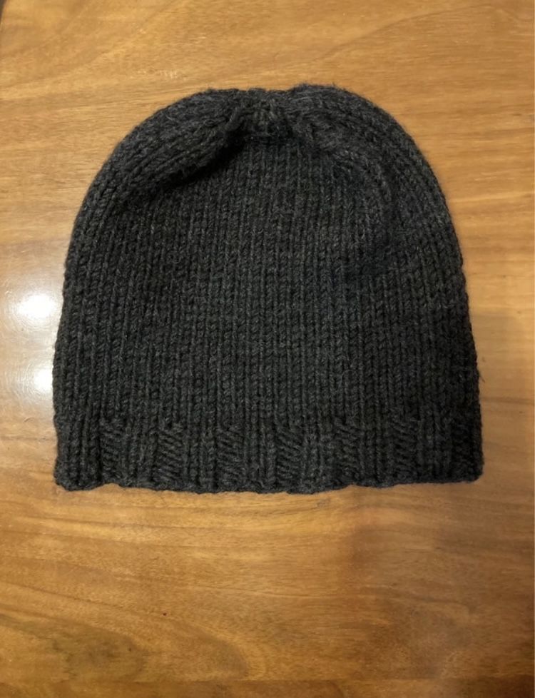 Nowa ręcznie robiona czapka 100% wełna merino!