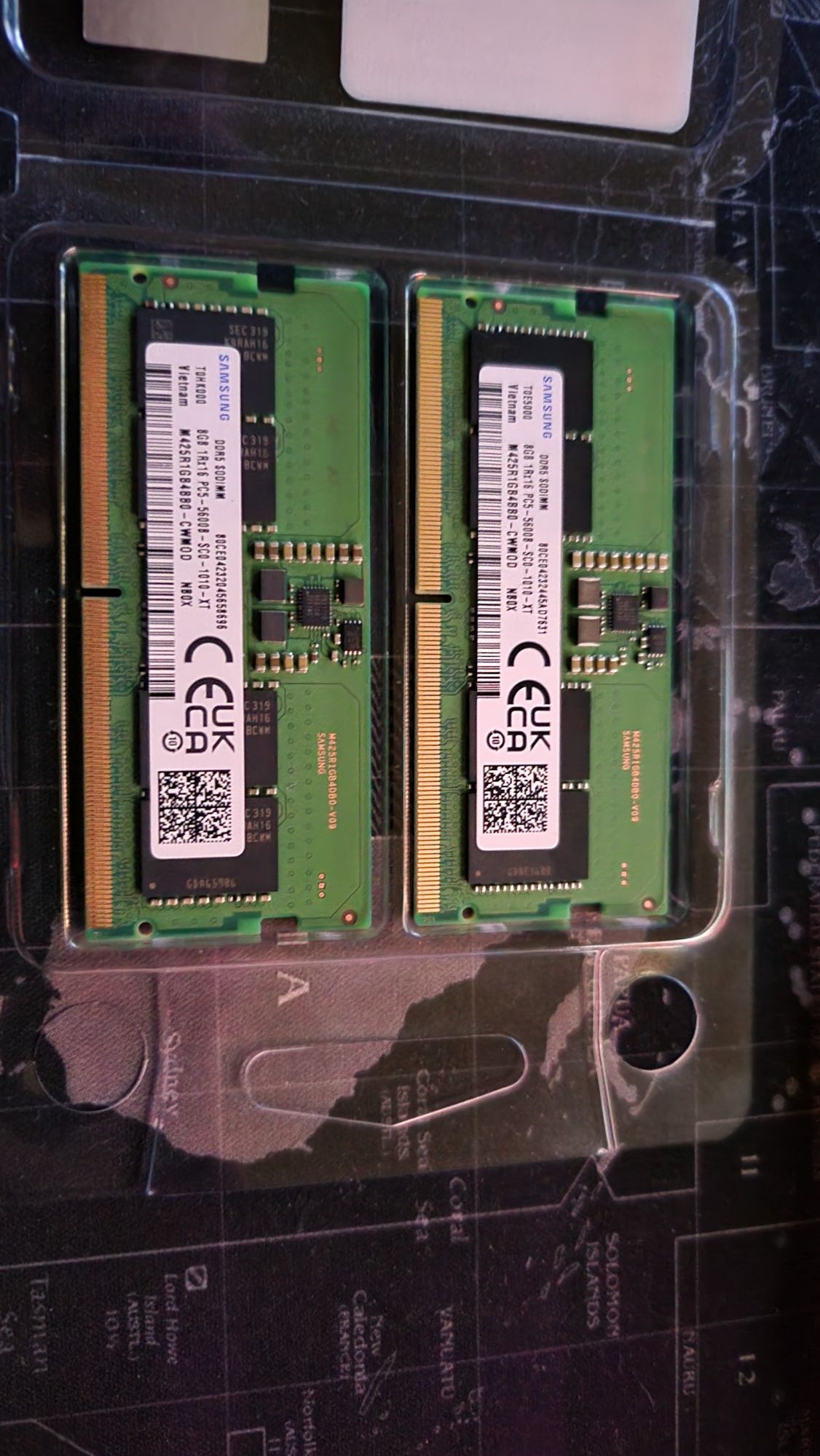 Pamięć RAM 16gb ( 2x 8gb) ddr5 5600 sodimm