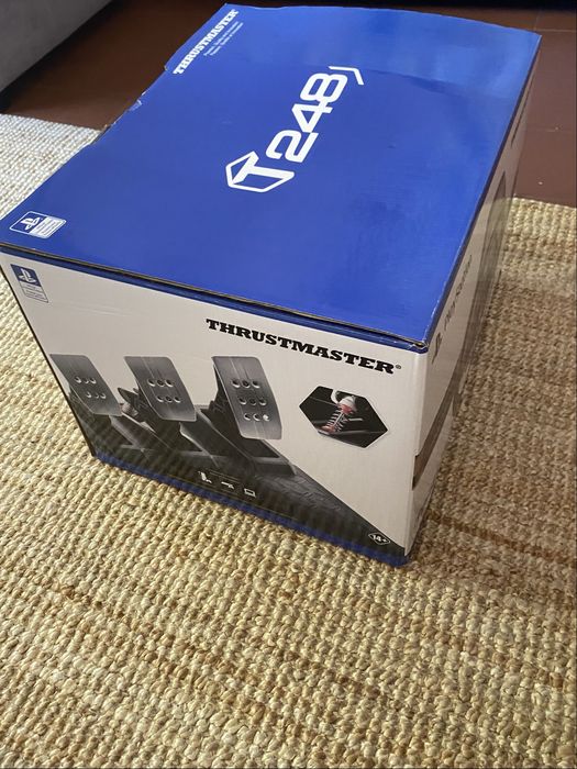Volante + Pedais THRUSTMASTER T248 (PS4, PS5 e PC) + suporte