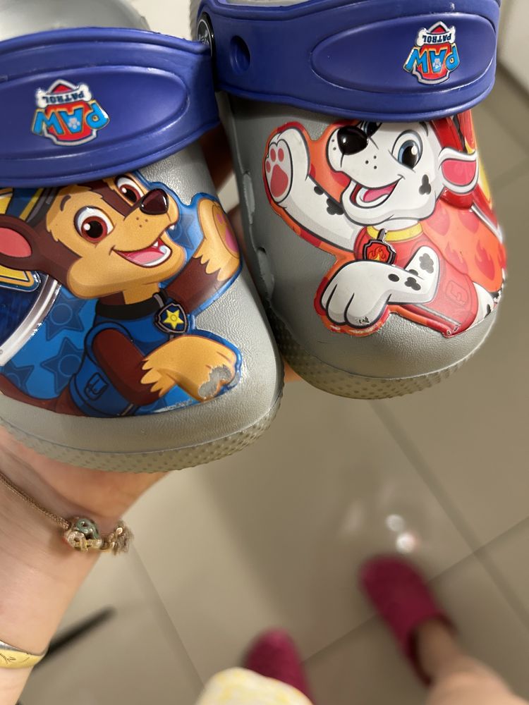 Сабо Crocs Paw Patrol щенячий патруль 23-24 C7