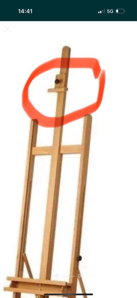 Cavalete pintura